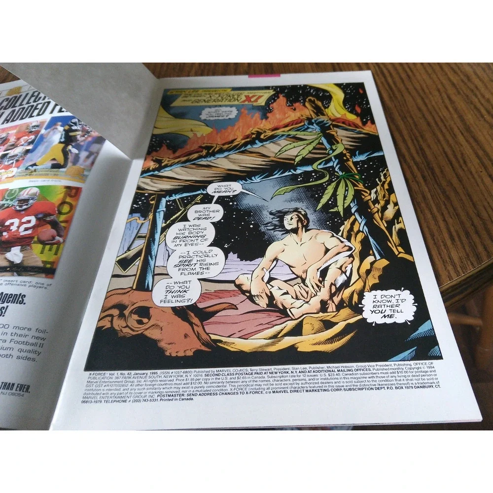 X-Force #42 (January 1995 Marvel Comics)